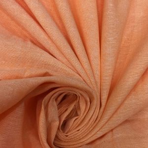 Orange Cotton Chambray Fabric