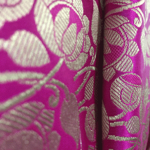 Pink Banarsi Brocade